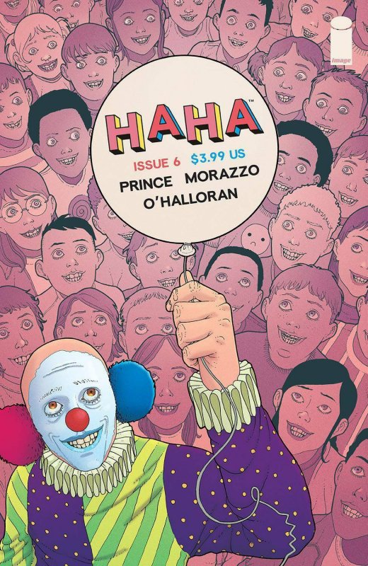 Haha #6 (Image Comics, 2021), raw, ungraded comic book — front cover