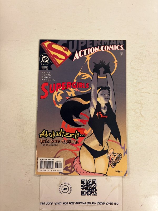 Action Comics #806 (DC Comics), raw comic book in NM condition — front cover