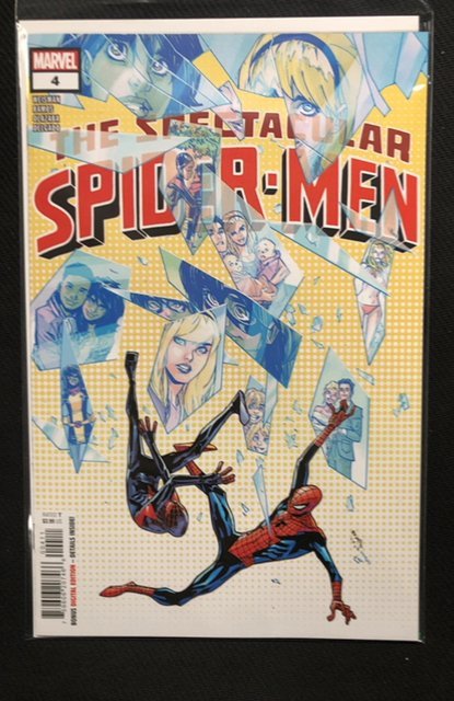 The Spectacular Spider-Men #4 (Marvel Comics, 2024), raw, ungraded comic book — front cover