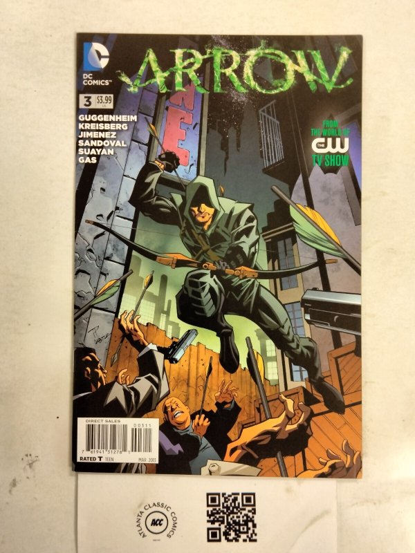 Arrow #3 (DC Comics), raw comic book in NM condition — front cover