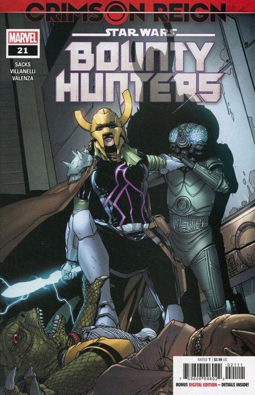 Star Wars: Bounty Hunters #21 (2020), raw comic book in NM condition — front cover