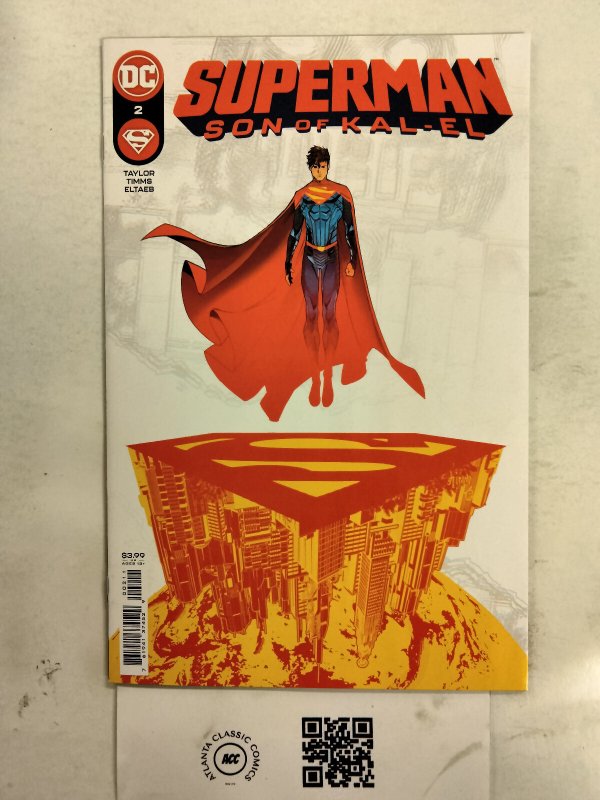 Superman Son of Kal-El #2 (DC Comics), raw comic book in NM condition — front cover