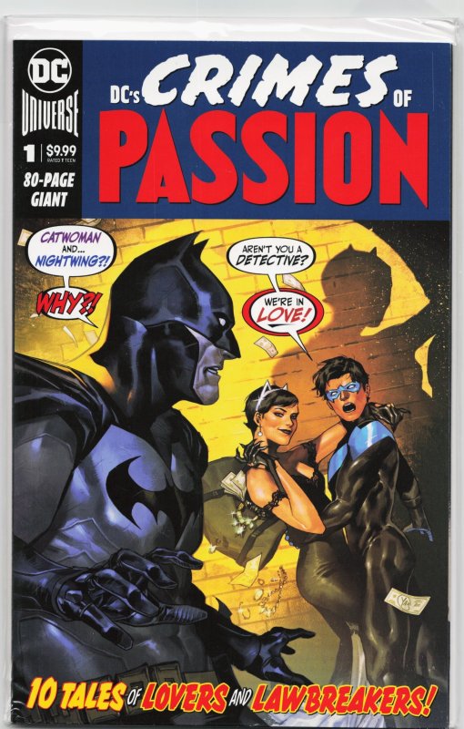DC's Crimes of Passion (2020) Batman (DC Comics, 2020), raw, ungraded comic book — front cover