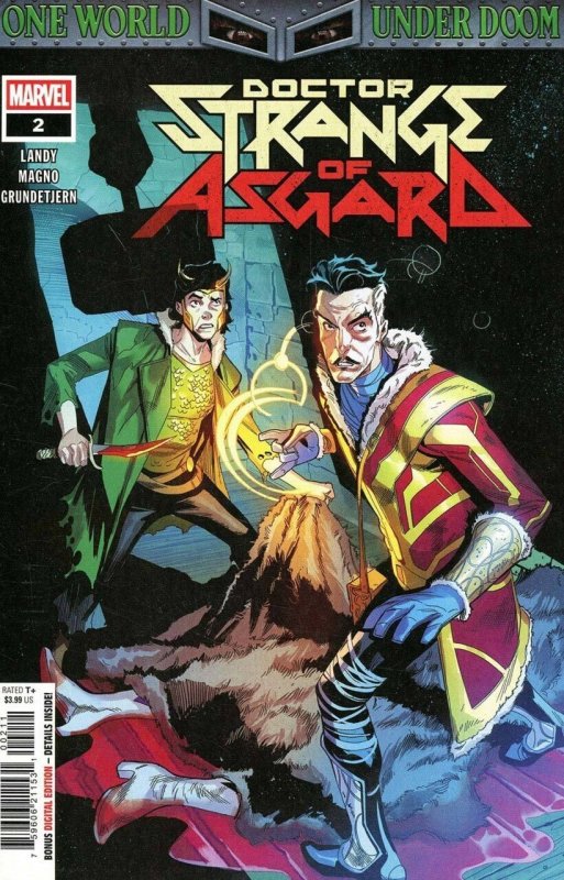 Doctor Strange of Asgard #2 (Marvel Comics, 2025), raw comic book in NM condition — front cover