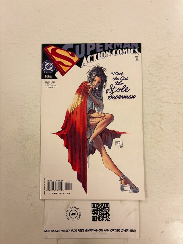 Action Comics #813 (DC Comics), raw comic book in NM condition — front cover