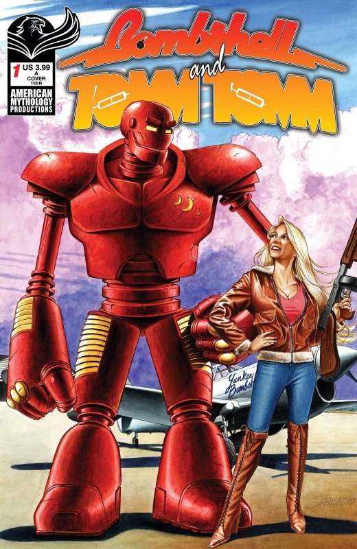 Bombshell and TommTomm #1 (2023), raw, ungraded comic book — front cover