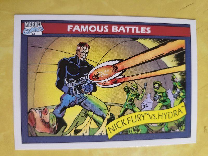 1990 Marvel Universe #107 (1990), raw, ungraded comic book — front cover