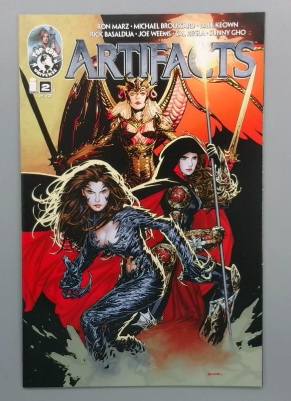 Artifacts #2 (Top Cow, 2013), raw comic book in NM condition — front cover