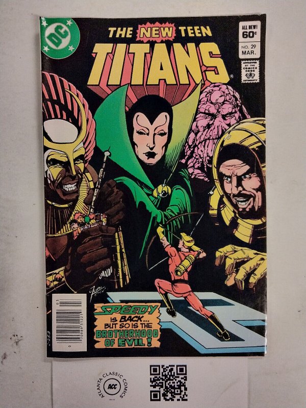 New Teen Titans #29 (DC Comics), raw comic book in NM condition — front cover