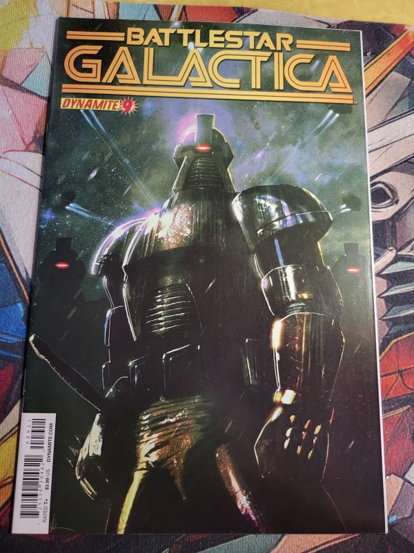 (Classic) Battlestar Galactica #9 (2014), raw, ungraded comic book — front cover