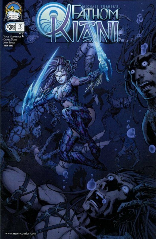 Fathom: Kiani Vol. 2 #3, raw, ungraded comic book — front cover
