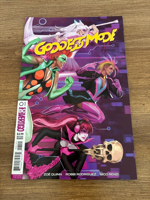 Goddess Mode #1 (DC Comics), raw comic book in NM condition — front cover