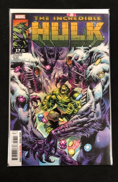 Incredible Hulk #17 (Marvel Comics, 2024), raw, ungraded comic book — front cover