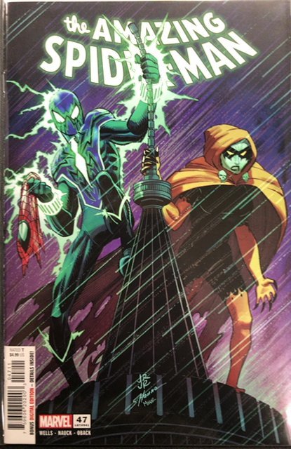 The Amazing Spider-Man #47 (Marvel Comics, 2024), raw, ungraded comic book — front cover