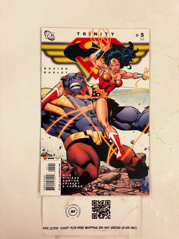 Trinity #5 (DC Comics), raw comic book in NM condition — front cover