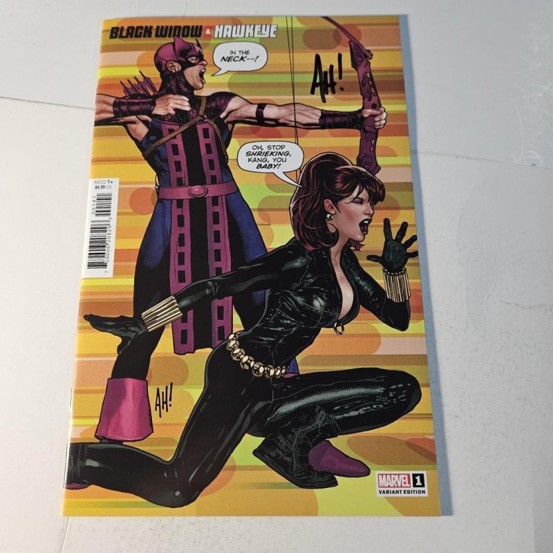 Black Widow #1 (Marvel Comics), raw comic book in NM condition — front cover