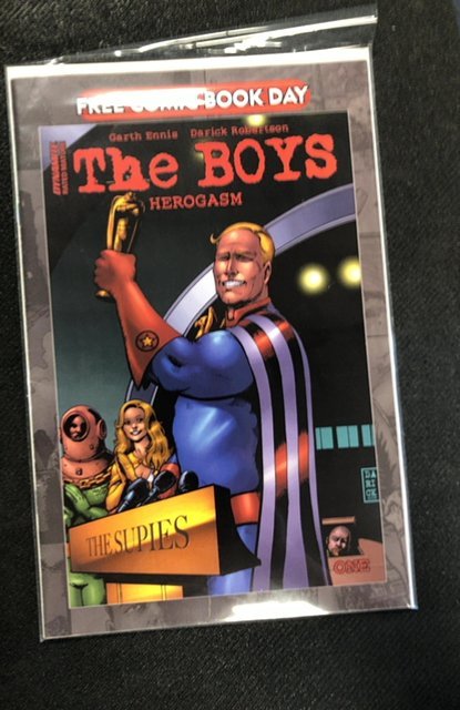 The Boys: Herogasm #1 (2021), raw, ungraded comic book — front cover