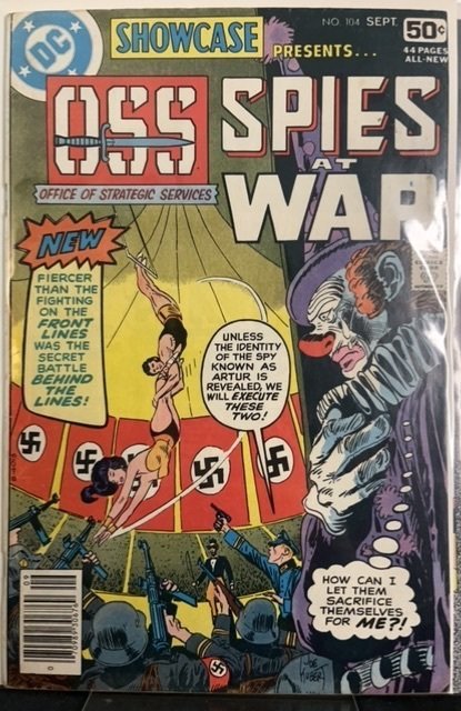 Showcase #104 (DC Comics, 1978), raw, ungraded comic book — front cover