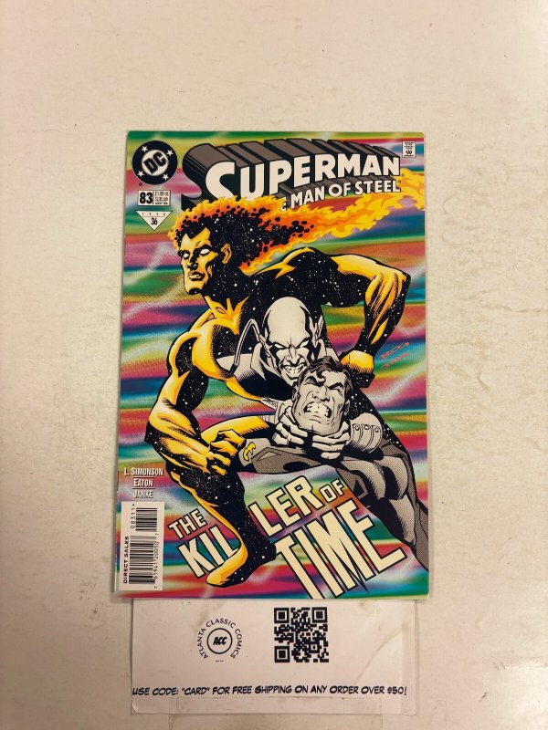 Superman the Man of Steel #83 (DC Comics), raw comic book in NM condition — front cover