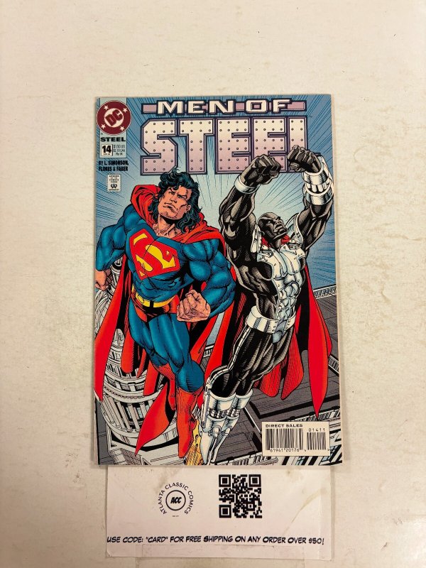 Steel #14 (DC Comics), raw comic book in NM condition — front cover