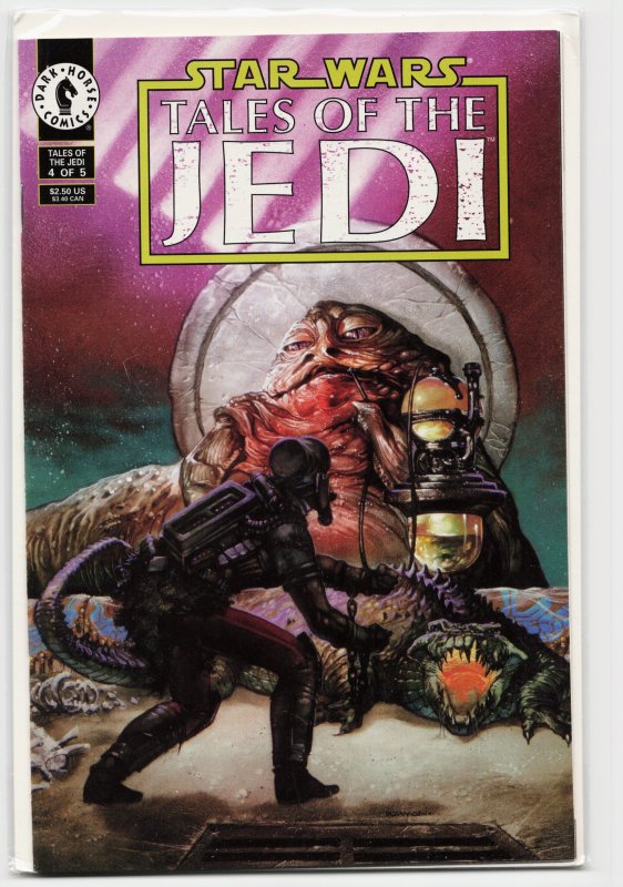 Star Wars: Tales of the Jedi #4 (Dark Horse Comics, 1994), raw, ungraded comic book — front cover