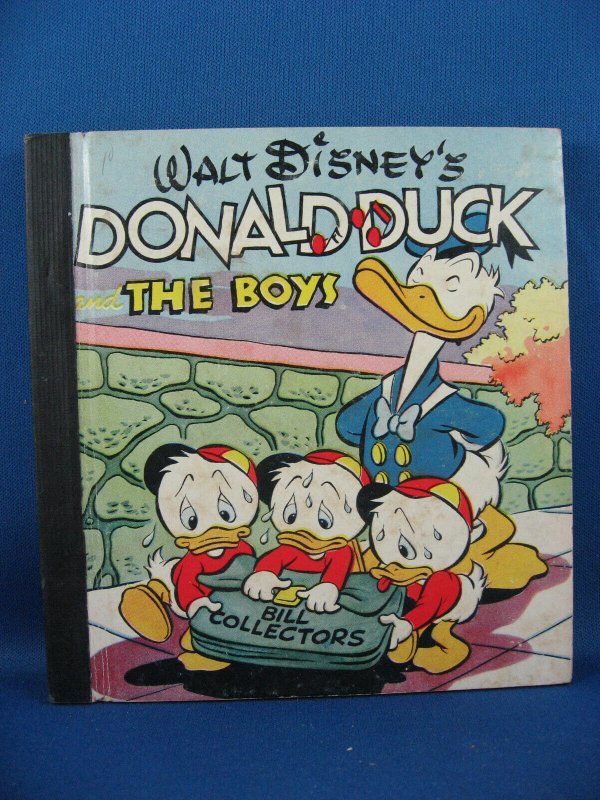 Donald Duck AND THE Boys 1949 HC Fine+ Carl Barks art (1949), raw, ungraded comic book — front cover