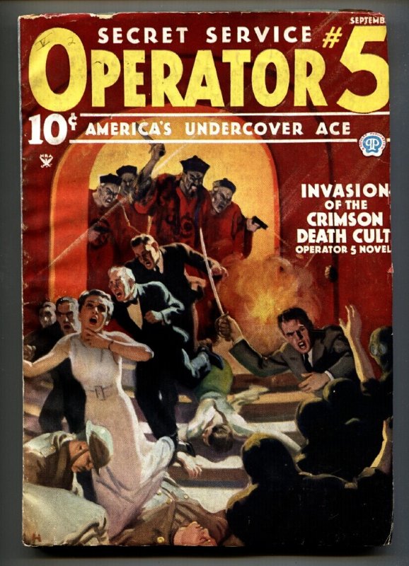 Operator #5, raw, ungraded comic book — front cover