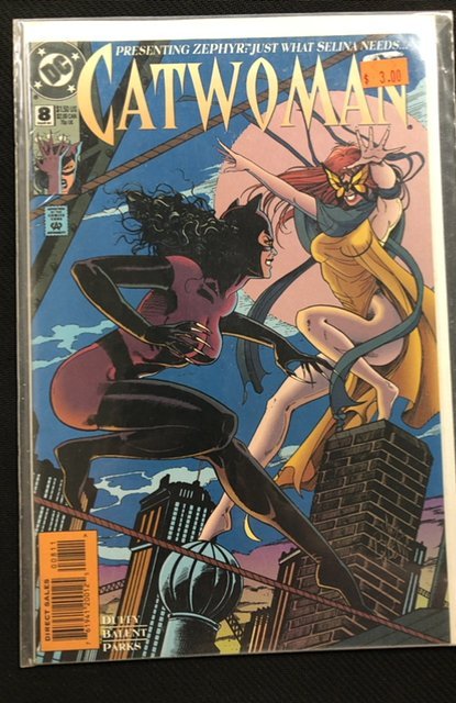 Catwoman #8 (DC Comics, 1994), raw, ungraded comic book — front cover