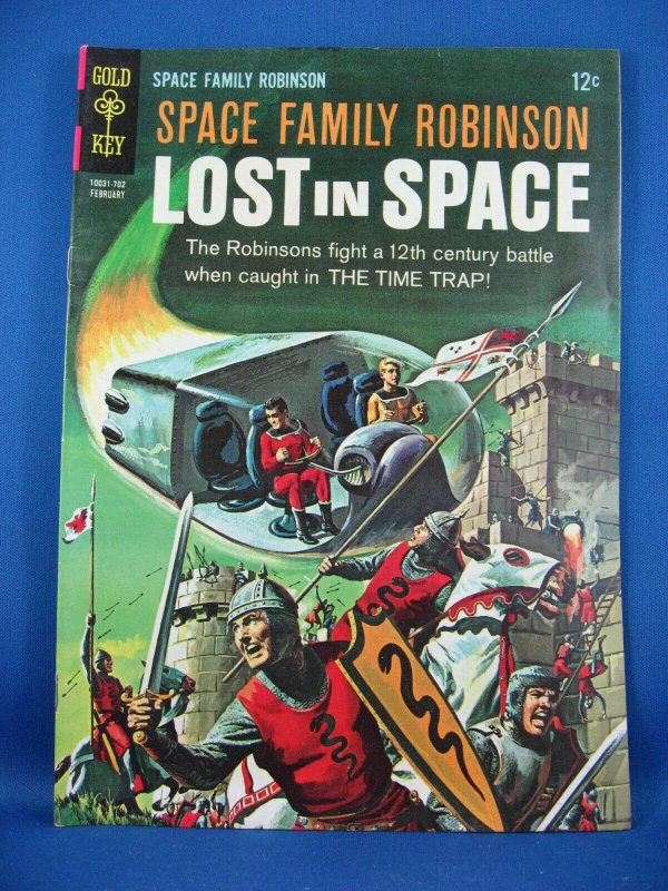 Lost in Space Family Robinson #20 (Gold Key Comics, 1967), raw, ungraded comic book — front cover