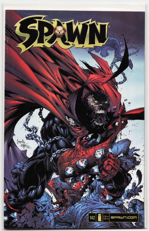 Spawn #142 (Image Comics, 2005), raw, ungraded comic book — front cover