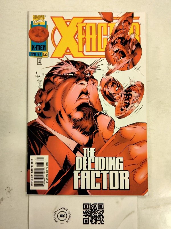 X-Factor #133 (Marvel Comics, 1997), raw comic book in NM condition — front cover