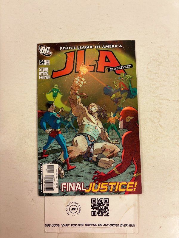 JLA Classified #53 (DC Comics), raw comic book in NM condition — front cover