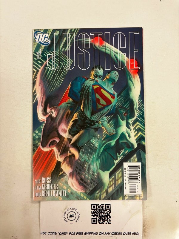 Justice #34 (DC Comics), raw comic book in NM condition — front cover