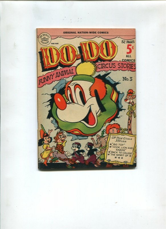 Do-Do #3 (1951), raw comic book in NM condition — front cover