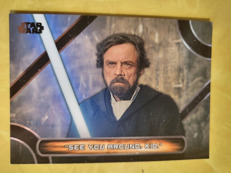2018 Star Wars Galactic Files #MQ-10 (2018), raw, ungraded comic book — front cover