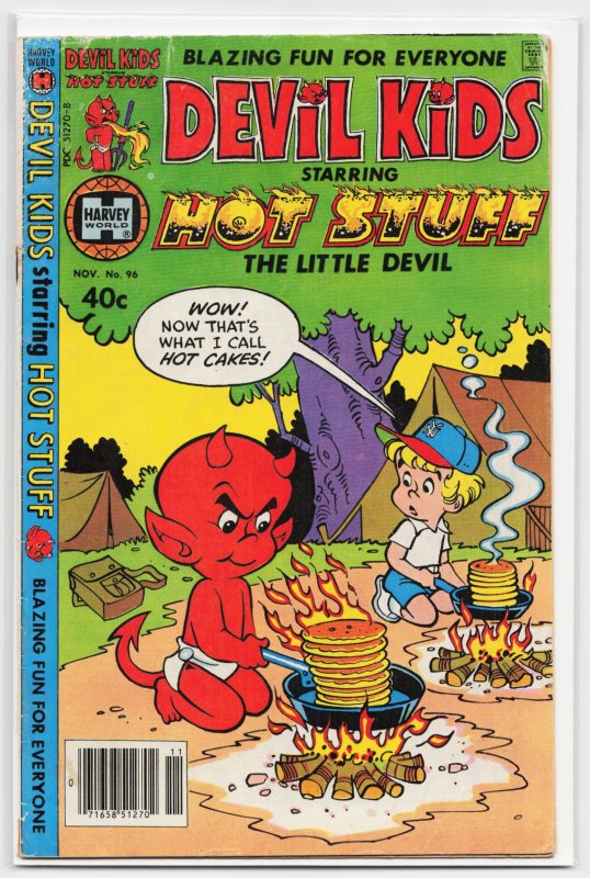 Devil Kids Starring Hot Stuff #96 (Harvey Comics, 1979), raw, ungraded comic book — front cover
