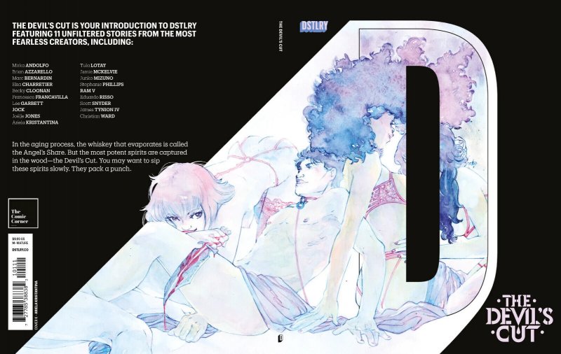 Devils Cut #1, raw, ungraded comic book — front cover