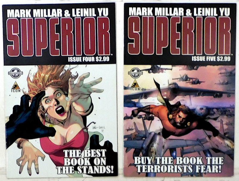 Superior Lot of 2 #4, 5 (2011) Icon 1st Print Comic Books (2011), raw, ungraded comic book — front cover