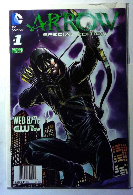 Arrow #1 (DC Comics, 2012), raw, ungraded comic book — front cover