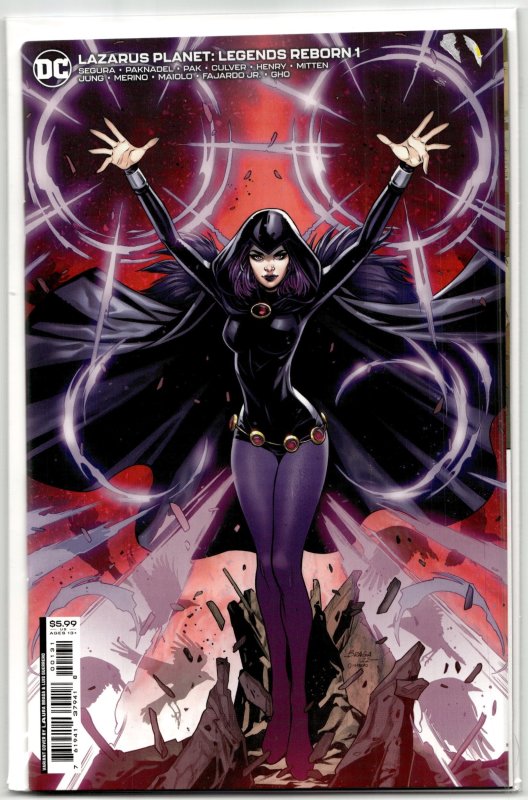 Lazarus Planet: Legends Reborn Braga Cover (2023) the Question (DC Comics, 2023), raw, ungraded comic book — front cover