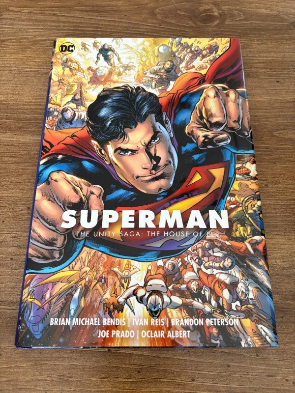 Superman the Unity Saga House of El DC Hardcover Graphic Novel Comic Book 2 J475 (DC Comics), raw, ungraded comic book — front cover