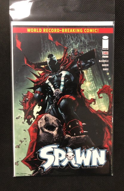 Spawn #348 (Image Comics, 2023), raw, ungraded comic book — front cover