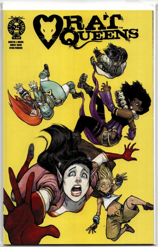 Rat Queens #5 (Image Comics, 2017), raw, ungraded comic book — front cover