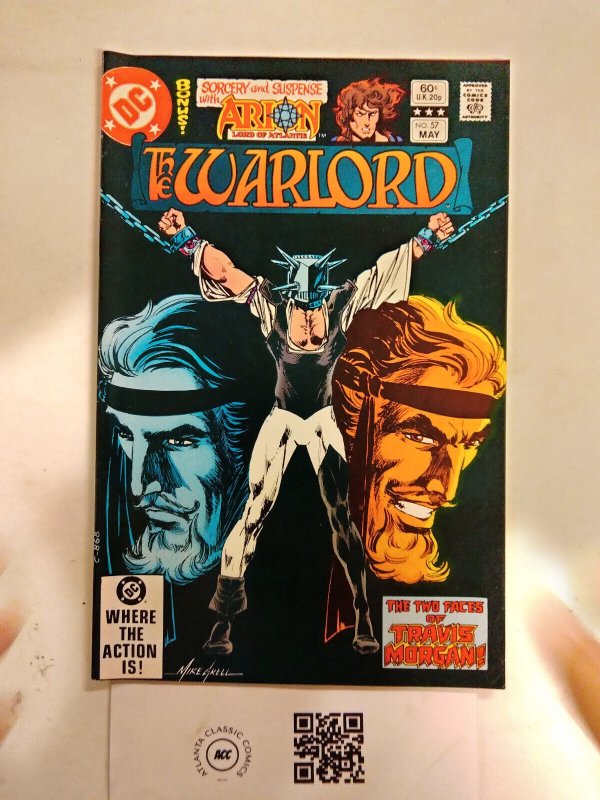 The Warlord #57 (DC Comics, 1982), raw comic book in NM condition — front cover