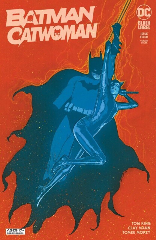 Batman/Catwoman #4 (2021), raw comic book in VF/NM condition — front cover