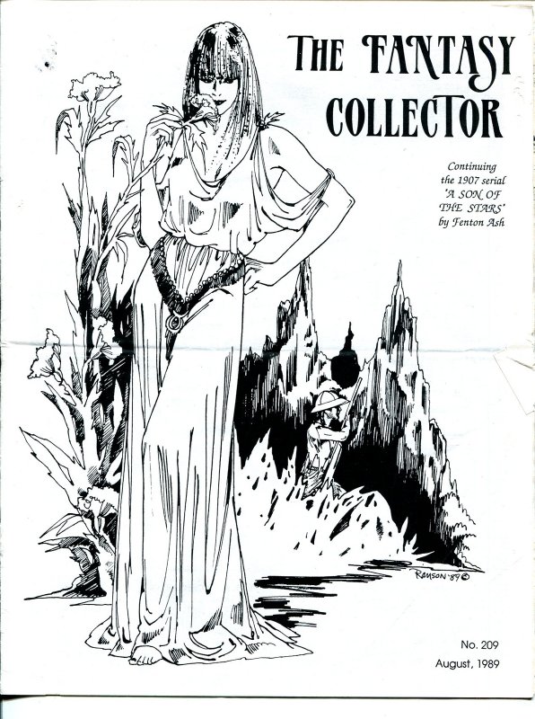 Fantasy Collector #209-1989-Caz Cazedessus-"Son of the Stars"-VG, raw comic book in VG condition — front cover