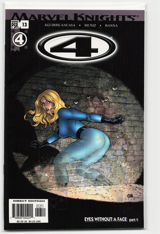 Marvel Knights: 4 #13 (Marvel Comics, 2005), raw, ungraded comic book — front cover