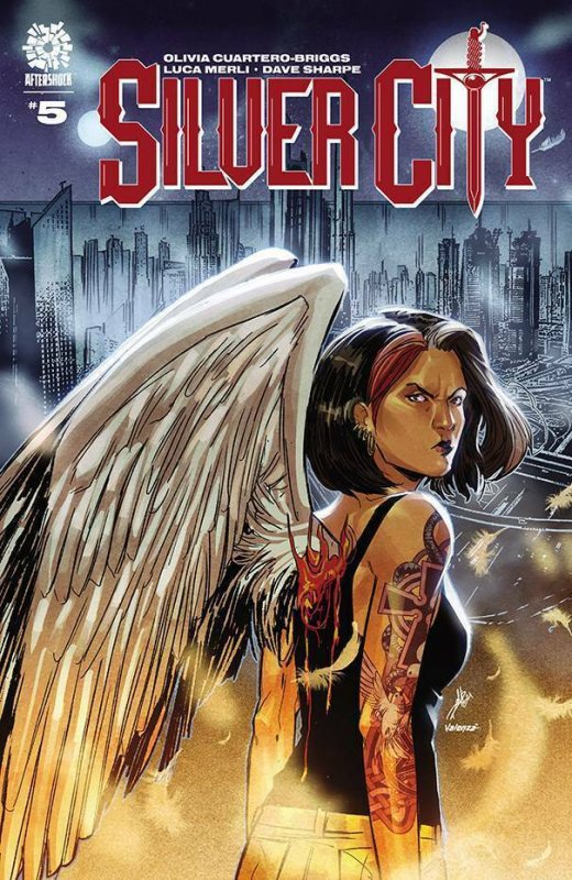 Silver City #5 (AfterShock Comics, 2021), raw, ungraded comic book — front cover