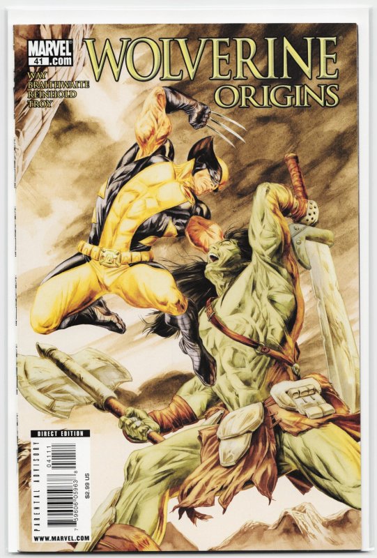 Wolverine: Origins #41 (Marvel Comics, 2009), raw, ungraded comic book — front cover