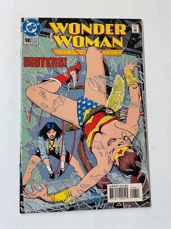 Wonder Woman #98 (DC Comics), raw comic book in NM condition — front cover